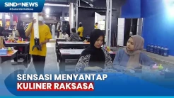 Bikin Kenyang, Menyantap  Kuliner Raksasa Susu Tower dan Mendoan Jumbo  di Yogyakarta
