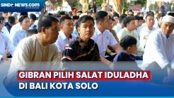 Jokowi Salat Idul Adha di Yogya, Gibran Pilih Salat di Balai Kota Solo