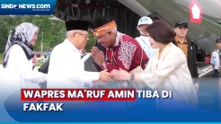 Wapres Maruf Amin Tiba di Fakfak dalam Rangka Kunjungan kerja ke Papua
