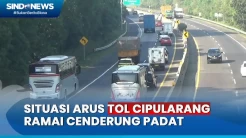 Libur Tahun Baru Islam, Arus Tol Cipularang Ramai Cenderung Padat