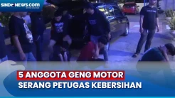 5 Anggota Geng Motor Ditangkap Usai Serang Petugas Kebersihan dengan Busur Panah