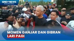 Lari Pagi di Bogor, Emak-Emak Heboh Teriak Ganjar Presiden