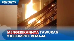Tawuran 2 Kelompok Remaja Pecah di Johar Baru, Diwarnai Perang Bom Molotov dan Sajam