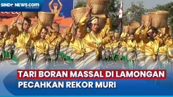 Ribuan Penari di Lamongan Pecahkan Rekor MURI