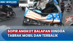 Angkot Adu Balap Hingga...