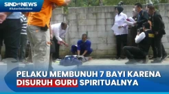 Rekonstruksi Pembunuhan 7 Bayi Hasil Inses, Kuasa Hukum: Pelaku Disuruh Guru Spiritualnya