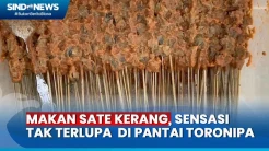 Sensasi Tak Terlupa, Makan Sate Pokea Berbahan Kerang di Pantai Toronipa
