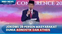 Masyarakat Dunia Tidak Religius, Jokowi: 29 Persen Agnostik dan Atheis