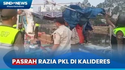 Pedagang Hanya Bisa Pasrah saat Satpol PP Gelar Razia di Kalideres