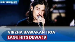 Virzha Nyanyikan Tiga Lagu Hits di Konser DEWA 19 All Star