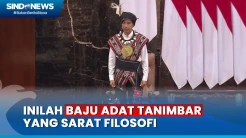 Sarat Filosofi Kehidupan, Baju Adat Tanimbar Dikenakan Presiden saat Rapat Tahunan MPR