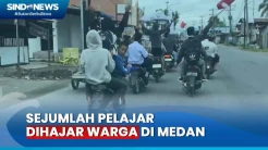 Sejumlah Pelajar Dihajar Warga Usai Konvoi Ugal-Ugalan Sambil Bawa Sajam di Medan