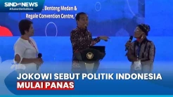 Buka Rakernas GAMKI, Jokowi Sebut Politik Panas Antar Kawan Sendiri