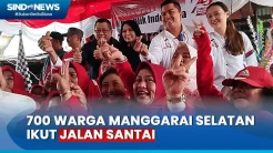 Peringati HUT ke-78 RI, Hary Tanoesoedibjo Bersama 700 Warga Manggarai Selatan Ikut Jalan Santai