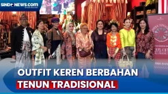 Deretan Penampilan Keren Gunakan Outfit Berbahan Tenun