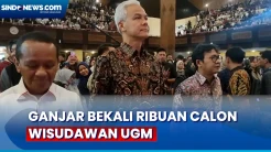 Ganjar Berikan Pesan Ini saat Bekali Ribuan Calon Wisudawan UGM