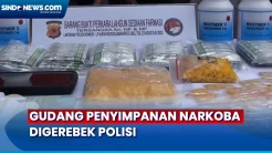 Gudang Penyimpanan Narkoba Digerebek Polisi, Dua Pengedar Dibekuk