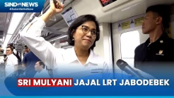 Sri Mulyani Jajal LRT Jabodebek: Saya Excited Sambil Deg-degan