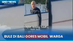 Viral! Bule Nakal di Bali, Diduga Sengaja Gores Mobil Warga Lokal