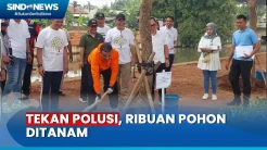 Pemkot Jaktim Tanam Ribuan Pohon di Jalan Kali Malang
