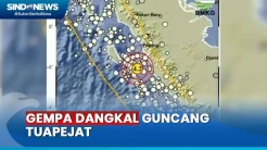 Tuapejat Sumatera Barat Diguncang Gempa Dangkal, Magnitudo 4,2
