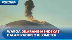 Gunung Api Ile Lewotolok di Lembata Kembali Erupsi, Status Waspada