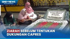 Sebelum Tentukan Dukungan Capres, Yenny Wahid Ziarah ke Makam Gus Dur