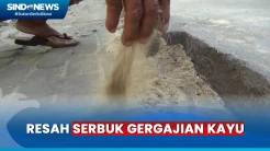 Serbuk Gergajian Kayu Kotori Rumah dan Ganggu Pernapasan, Warga Jombang Resah