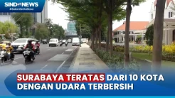 Kementerian LHK Nobatkan Surabaya sebagai Kota dengan Kualitas Udara Terbersih