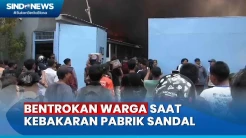 Hendak Bantu Padamkan Api, Warga Muara Karang Bentrok dengan Karyawan Pabrik Sandal