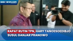 Hadiri Rapat Rutin TPN Hary Tanoesoedibjo Susul Ganjar Pranowo di Gedung High End