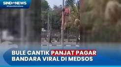 Bule Cantik Panjat Pagar Bandara Ngurah Rai Bali, Bingung Cari Jalan Keluar