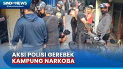 Kampung Narkoba di Tanjung Priok Digerebek, Diamankan Senpi Rakitan, Sajam dan Sabu