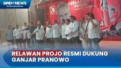 Relawan Projo Resmi Deklarasi Dukungan ke Bacapres Ganjar Pranowo
