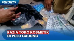 Polisi Temukan Ratusan Obat Terlarang dan Alkohol di Toko Kosmetik Pulo Gadung
