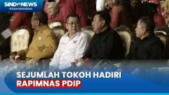 Sandiaga Uno hingga Hary Tanoesoedibjo Hadiri Rapimnas IV PDIP