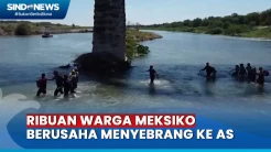 Ribuan Warga Meksiko Berusaha Memasuki AS