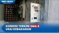 Kondisi Terkini Panel Listrik SMA 6 yang Terbakar