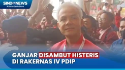 Rakernas IV PDIP Hari Kedua, Peserta dan Pelajar Histeris Sambut Ganjar