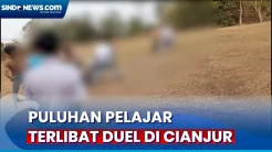 Janjian di Medsos, Puluhan Pelajar Terlibat Duel di Cianjur