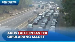 Libur Akhir Pekan, Arus Lalu Lintas Tol Cipularang Macet 5 Km