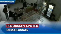 Pencurian di Apotek Terekam CCTV, Uang Tubai Jutaan Rupiah dan Satu Tablet Digondol Maling
