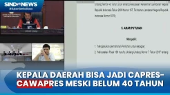 Breaking News: MK Kabulkan Sebagian Gugatan, Kepala Daerah Bisa jadi Capres-Cawapres Meski Belum 40 Tahun
