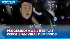 Ancam Pengendara dengan Tongkat Besi, Pengemudi Mobil Berplat Nomor Kepolisian Viral di Medsos