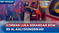 Ratusan Korban Luka Dilarikan ke RS Al Shifa di Jalur Gaza