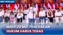Tegas, Mahfud MD Sebut Separuh Persoalan Bangsa Selesai Kalau Hukumnya Bagus