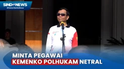 Pesan Mahfud MD ke Pegawai Kemenko Polhukam: Jangan Gunakan Fasilitas untuk Memenangkan Satu Pihak