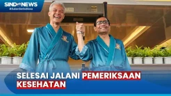 Usai 9 Jam, Ganjar-Mahfud MD Selesai Jalani Pemeriksaan Kesehatan di RSPAD