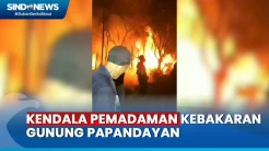 Hutan di Gunung Papandayan Terbakar, Sulitnya Medan jadi Kendala Pemadaman