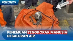 Bikin Geger, Petugas SDA di Duren Sawit Terkejut Temukan Tengkorak Manusia di Saluran Air